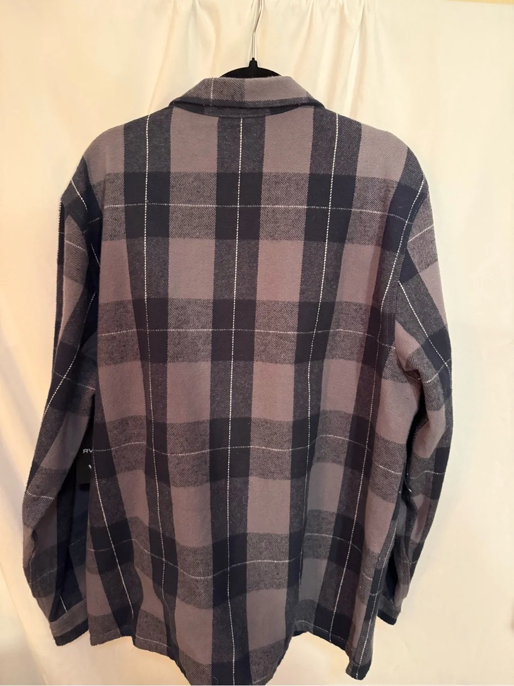 RVCA lightweight plaid